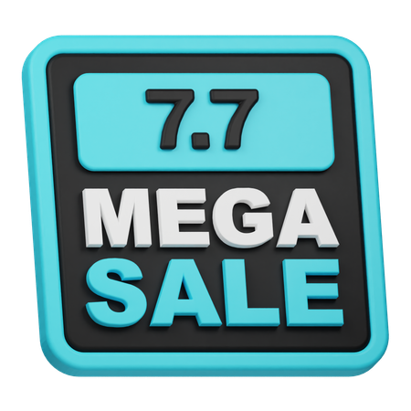 7 7 Megazimmer  3D Icon