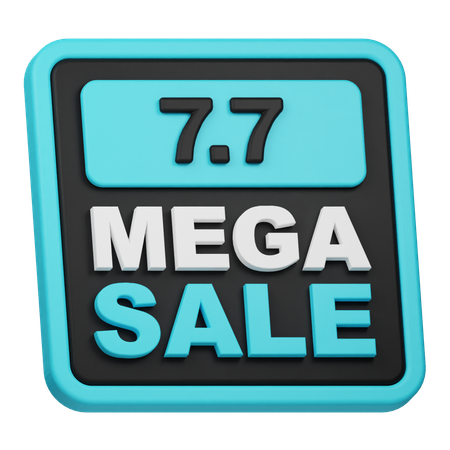 7 7 mega quartos  3D Icon