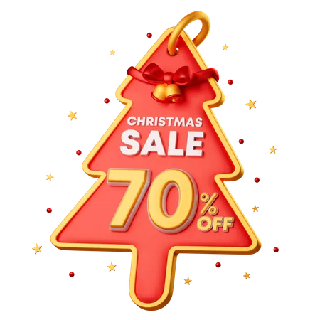 70 Percentage Special Offer  3D Icon