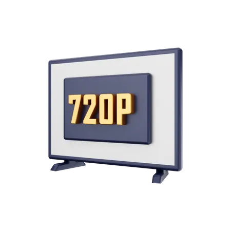 720P Resolution 3D Illustration