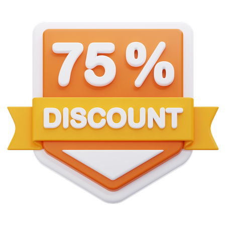 75 % de réduction  3D Icon