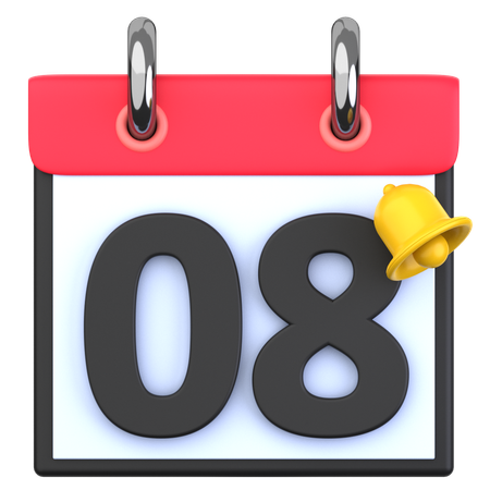 8 data  3D Icon