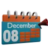 8 December