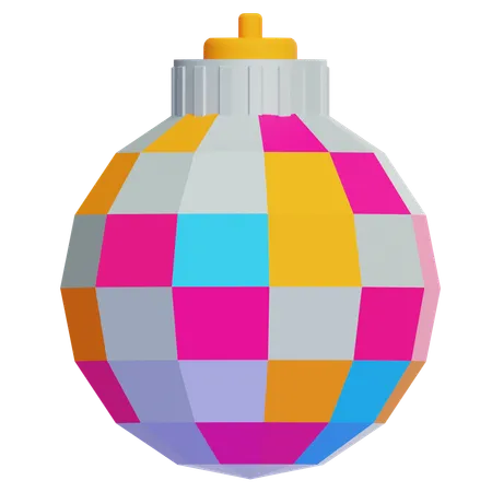 80S DISCO BALL  3D Icon