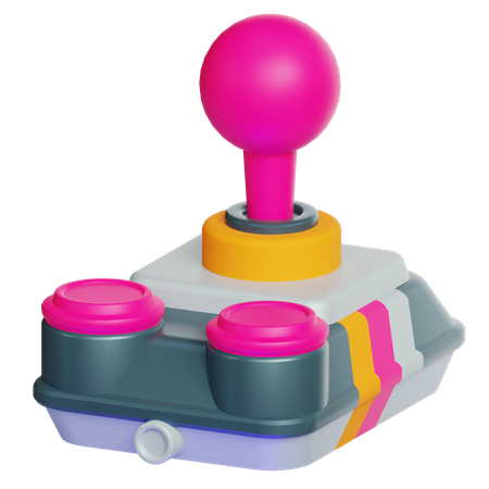 80S RETRO JOYSTICK  3D Icon