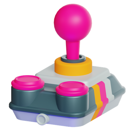 80S RETRO JOYSTICK  3D Icon