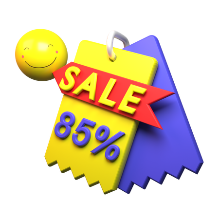 85% Discount  3D Icon