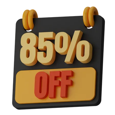 85 % de réduction  3D Icon