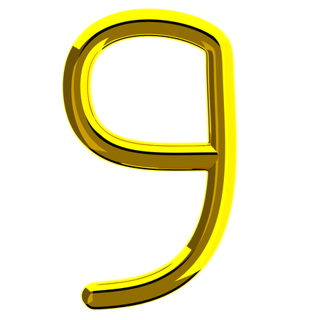 9  3D Icon