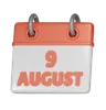 9 August