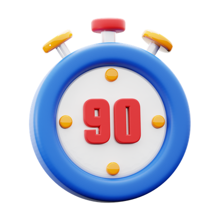 90 Minuite Game Timer  3D Icon