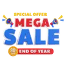 90 Percent Mega sale