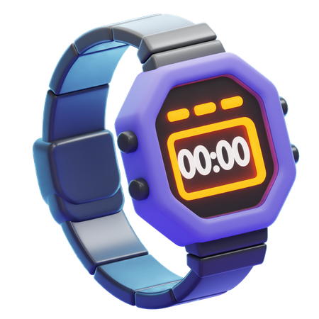 90s WATCH  3D Icon