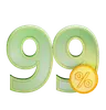 99 Percent Discount