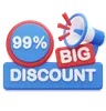 99 Percentage Discount
