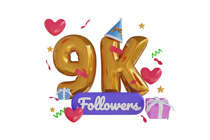 9K  3D Icon