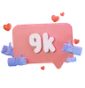 9K Love Like Followers