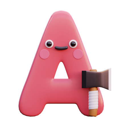 A  3D Icon