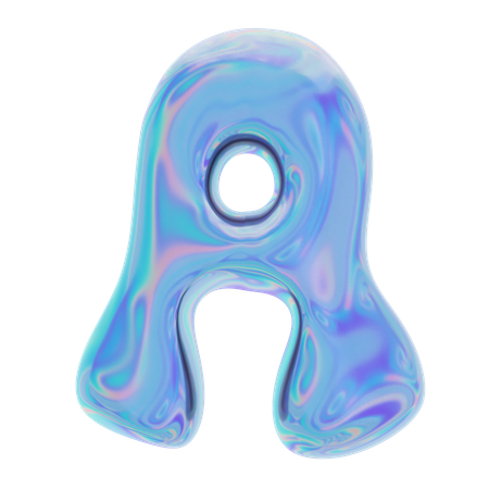 A Abstract Shape  3D Icon