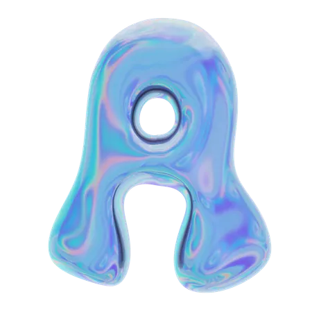 A Abstract Shape  3D Icon