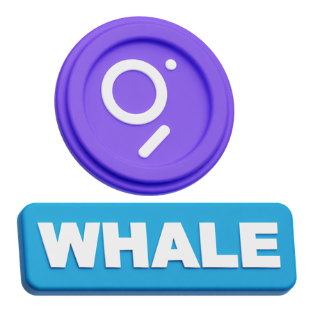 A baleia gráfica  3D Icon