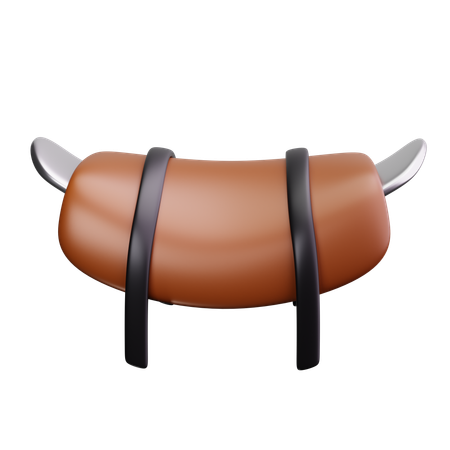 Lado de caballo  3D Icon