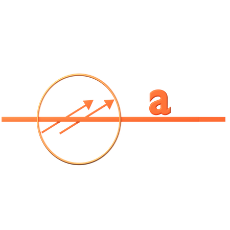 A Core Diameter  3D Icon