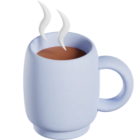 A Cup Of Chocolate 3D Icon