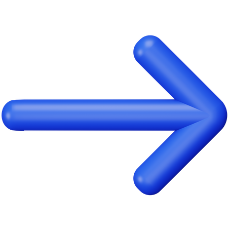 Droite  3D Icon