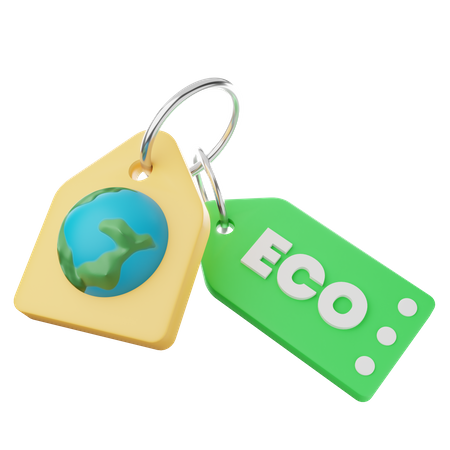 O preço ecológico  3D Icon