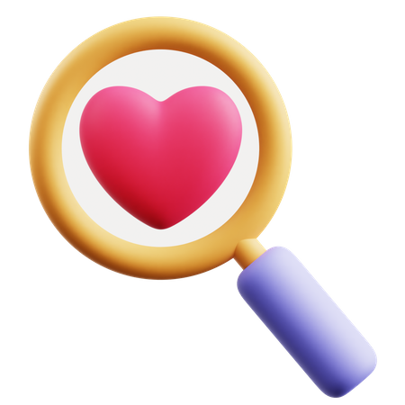 À la recherche de l'amour  3D Icon