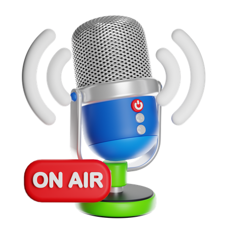 À l'antenne  3D Icon