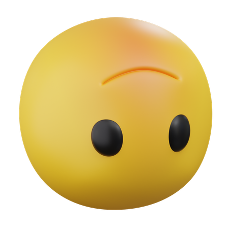 Emoji à l'envers  3D Icon