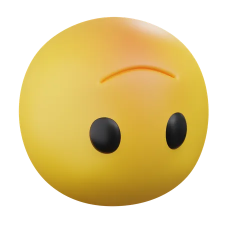 Emoji à l'envers  3D Icon