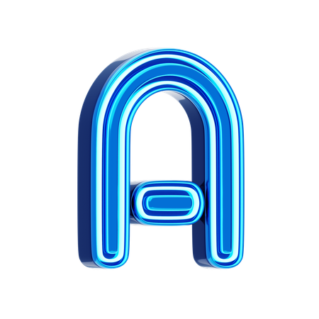 A Letter  3D Icon