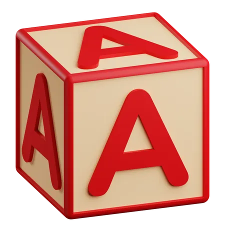 A Letter  3D Icon