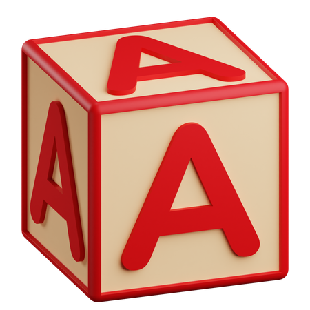A Letter  3D Icon