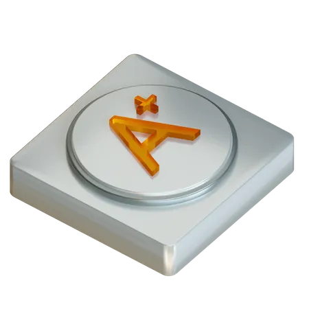 A Plus  3D Icon