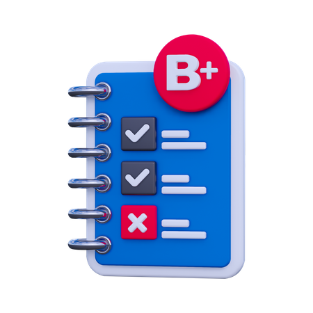 A Report  3D Icon