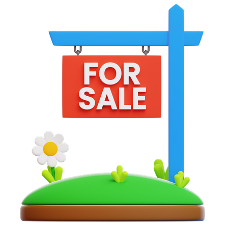 Panneau à vendre  3D Icon