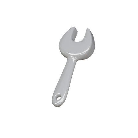 A Wrench  3D Icon