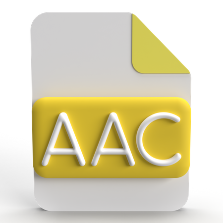 AAC 3D Icon