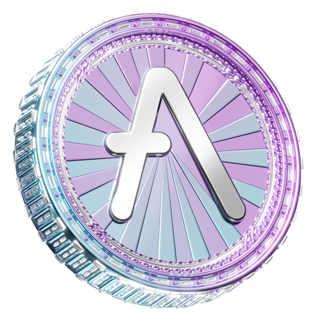 Aave  3D Icon