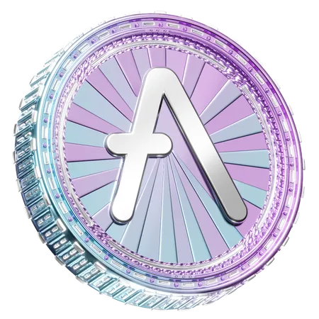 Aave  3D Icon