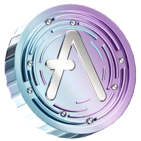 Aave  3D Icon