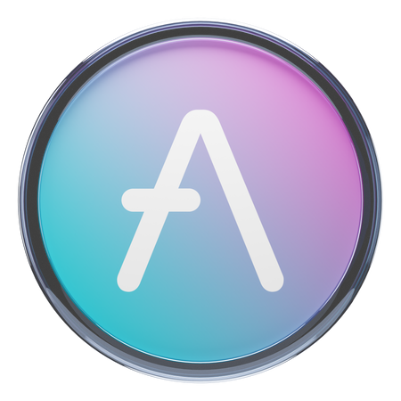 Aave  3D Icon