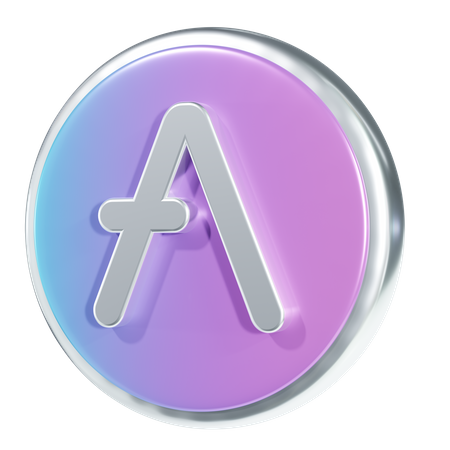 Aave  3D Icon