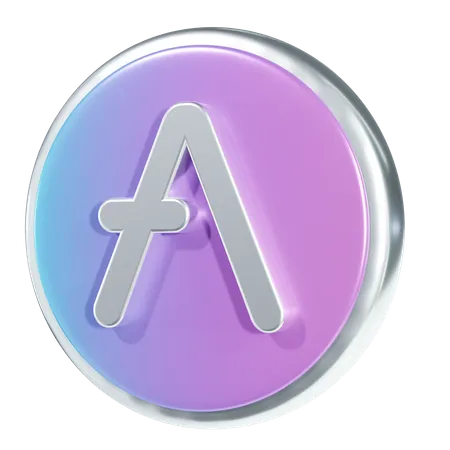 Aave  3D Icon