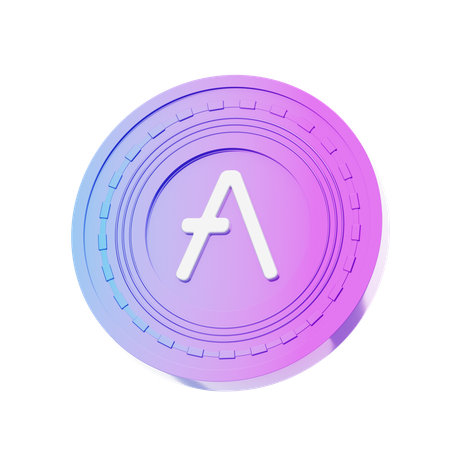 Aave  3D Icon