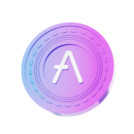 Aave  3D Icon